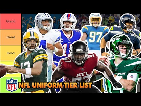 Uniform Designer's NFL Jersey Tier List