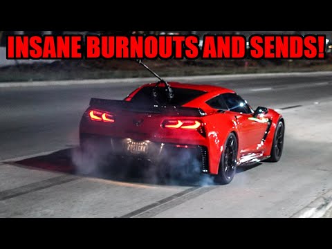 MODIFIED CARS GO CRAZY LEAVING CAR MEET WITH DIABOLICAL FULL SENDS! (Burnouts, Drifts, INSANITY!)
