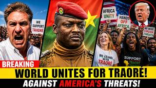 White Americans Join Black Communities Worldwide to Defend Ibrahim Traoré Against U.S. Pressure