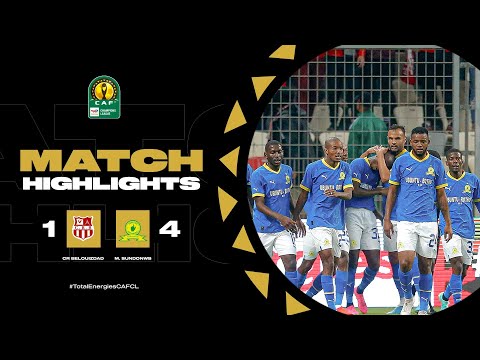 HIGHLIGHTS | CR Belouizdad 🆚 Mamelodi Sundowns | Quarter-Finals 1st Leg | 22/23 #TotalEnergiesCAFCL