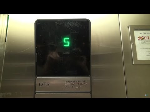 Scenic Otis Hydraulic Elevator at the Carrol Creek Garage in Fredrick, MD