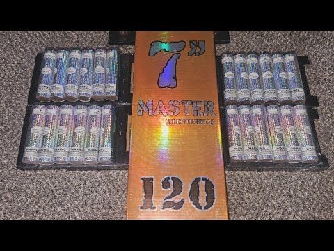 Master 7 7" Canster Shells x25 (Must Watch) 🔥Still Goated #dejay314 #fireworks