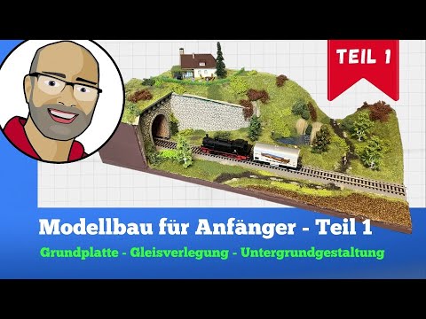 Model Railway Happiness⭐MODEL BUILDING FOR BEGINNERS⭐PART 1️⃣ - Model Railway in H0 (1/87) Gauge ...