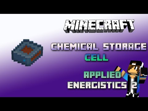 Chemical Storage Cell 📀 Minecraft Applied Energistics 📀 Applied Mekanistics 📀 English 📀 #Minecraft