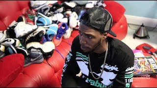 Curren$y Compares Cars & Kicks in His Garage
