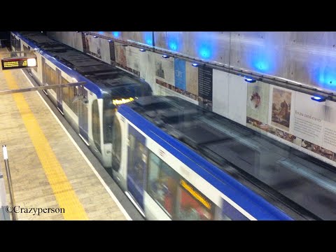RET metro RSG3 te Blijdorp Rotterdam naar Den Haag Centraal