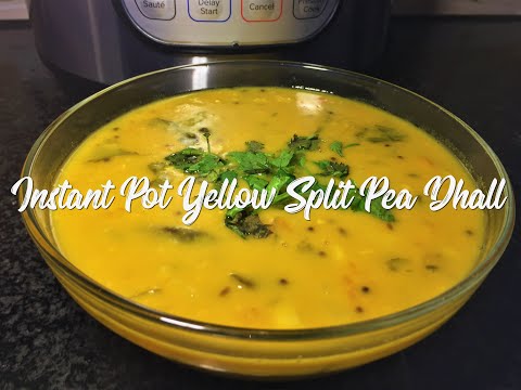 Instant Pot Yellow Split Pea Dhall Recipe | South African Recipes | EatMee Recipes