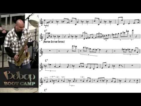 Troy Roberts Absolutely DESTROYING "The Groove Merchant"