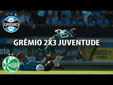 Grêmio 2x3 Juventude (Gols e Confusão) - Gauchão 2008