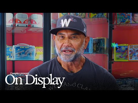 Dave Bautista (Batista) Started Collecting Vintage Lunch Boxes When He Was Injured In 2003