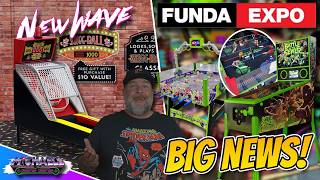 Wonderland Amusements At Funda Expo & New Wave Toys Skee-Ball Update!