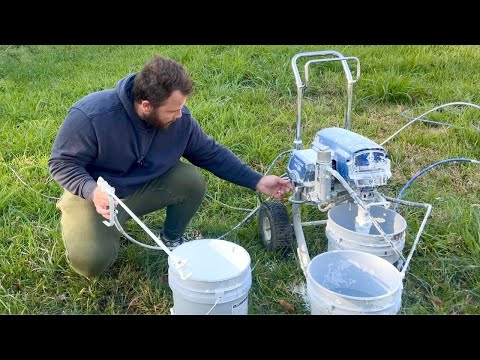 How To Properly Clean Your Paint Sprayer ( Graco 695 )