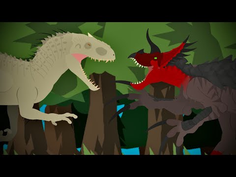 Indominus Rex vs Ultimasaurus | (THE FINAL BATTLE)