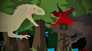 Indominus Rex vs Ultimasaurus | (THE FINAL BATTLE)