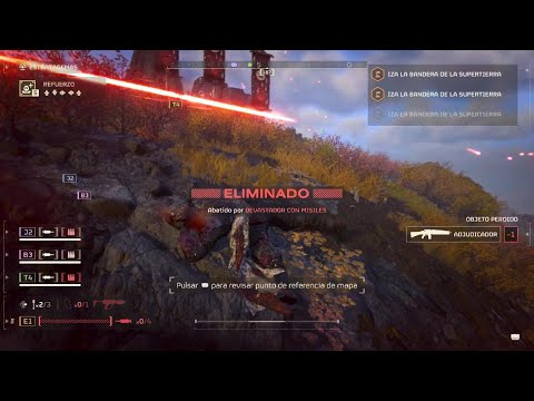 HELLDIVERS 2 Resistiendo Hordas Automatas en Lanzamiento de Misiles