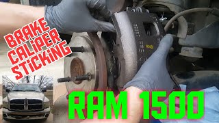 2002 Dodge Ram 1500 brake caliper replacement