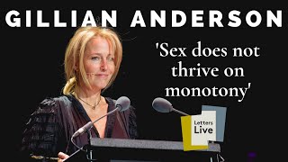Gillian Anderson reads Anaïs Nin's passionate letter about sex and poetry