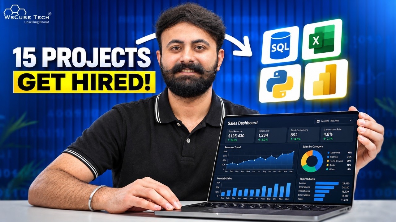 Build these 15 real-world Data Analyst projects and make your resume stand out!