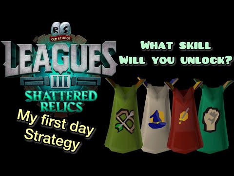 Osrs leagues 3 what combat skill to unlock first! And day 1 plans!
