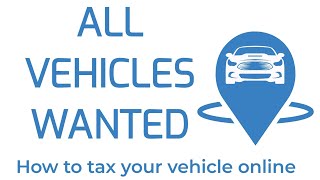 How to tax your new or existing vehicle online. Help with DVLA or Gov.uk when taxing a car or bike.