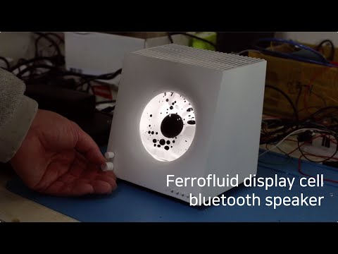 This Speaker That Uses A Special Fluid Created By NASA Looks Like Something Out Of A Sci-Fi Movie