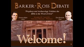 Video: Bible Prophecy & Archaeology - Dan Barker vs Thomas Ross