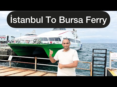 Istambul para Bursa de balsa, 8 de setembro de 2023