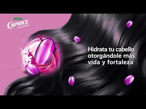 thumbnail video image 2 of Shampoo Caprice Especialidades Acti-Ceramidas 2 en 1 Suavidad y Fragancia Con Hidra-cápsulas 750 ml, 2 of 6