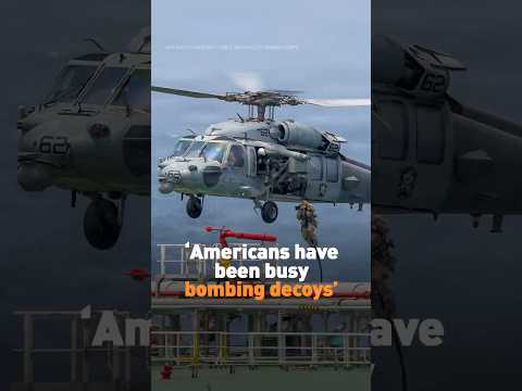 “Americans have been busy bombing decoys”