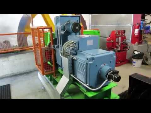 Standseilbahn 3825.01 Mürren - Allmendhubel Antrieb und Einfahrt Wagen - Funicular