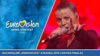 Fusedmarc - Rain Of Revolution  - Didysis Eurovizijos atrankų finalas 2018