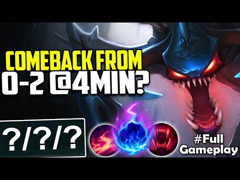 COMEBACK FROM 0-2 @4MIN? IS IT POSSIBLE? | Cho'Gath vs Trundle TOP | NA Unranked to Diamond #54