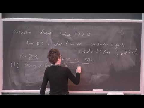 Stable birational invariants 1 (Claire Voisin)