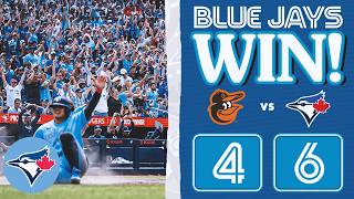 Blue Jays score FIVE in the 6th, rally to take series vs. O's!