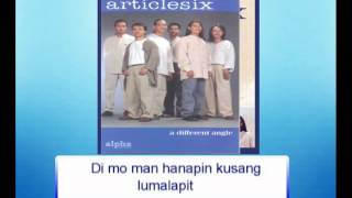 Di Mo Man Hanapin By Article Six (Music & Video with Lyrics)