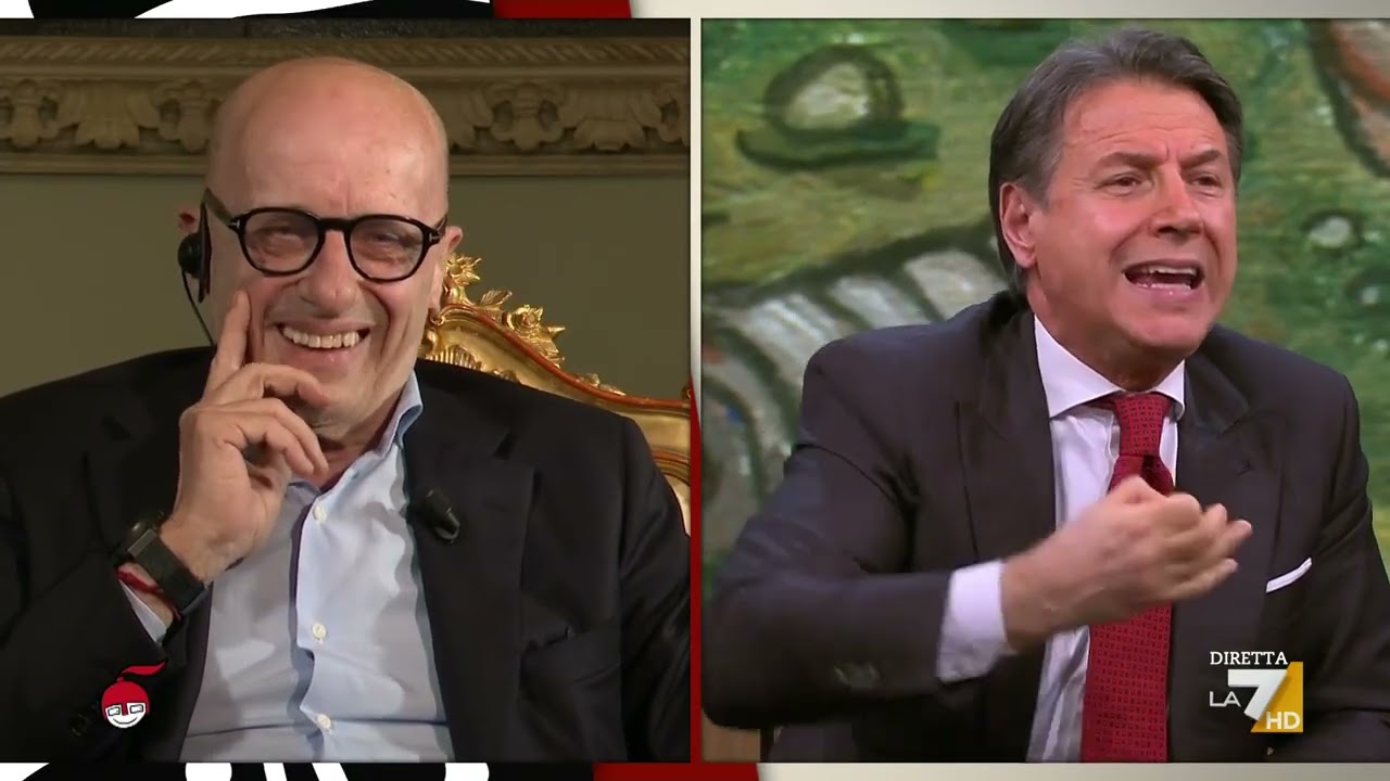 Conte sbotta contro Sallusti: "Ma che cosa ride?"