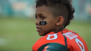 Miami Football Team Makes a Dream Come True For Carter Hucks (Make-A-Wish)