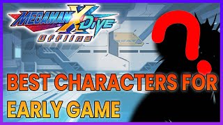The Best Characters for Early Game in  Mega Man X Dive Offline