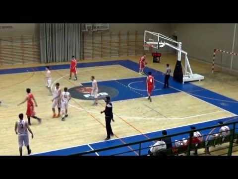Liga 1ª Div. Masc. J10 21-02-2016 Agustinos LESA vsUniversidad de Salamanca