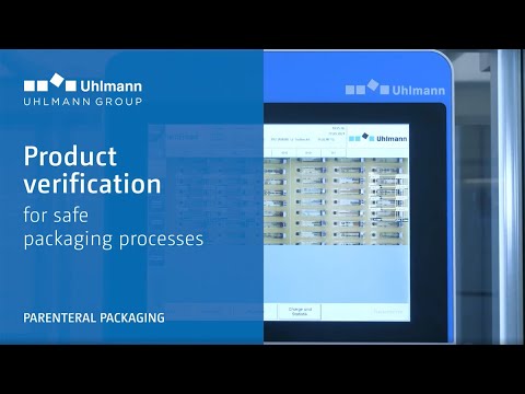Uhlmann BLU 400 - Blister Machines with high specific VisioRead cameras controll