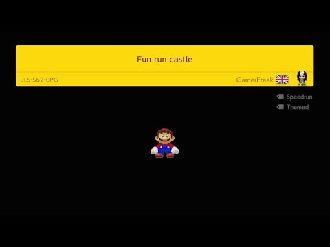 Fun run Castle - Mario Maker 2