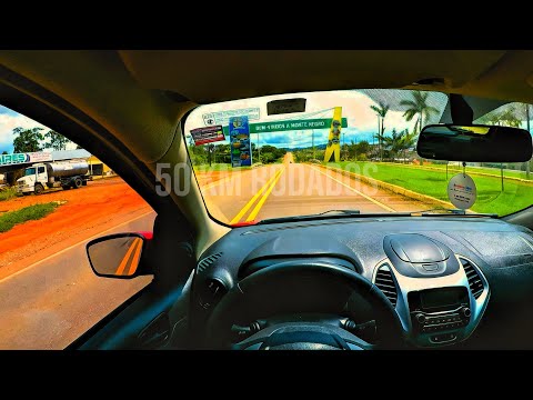 🚗 **VIAJEI 50 KM DE CARRO | Ariquemes-RO ➜ Monte Negro-RO**
