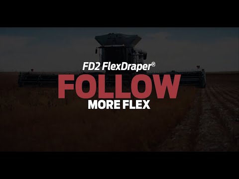 MacDon FD2 FlexDraper® | Follow | More Flex