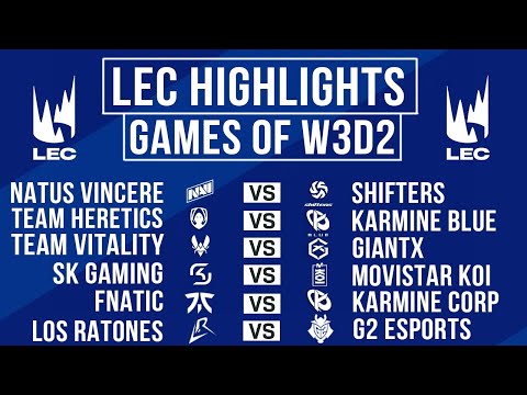 LEC Highlights ALL GAMES Week 3 Day 2 | LEC 2026 Versus