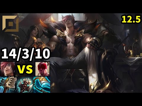 Sett Top vs Lee Sin - KR Master | Patch 12.5