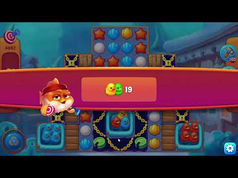 🎯 Fishdom 4842 Challenge Level + 💥💥🧨💣