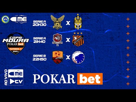 3ª RODADA COPA MOURA POKAR BET  FUT 7 - DIA 02