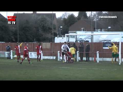 Oadby Town v Wisbech Town - UCL - 24/01/15