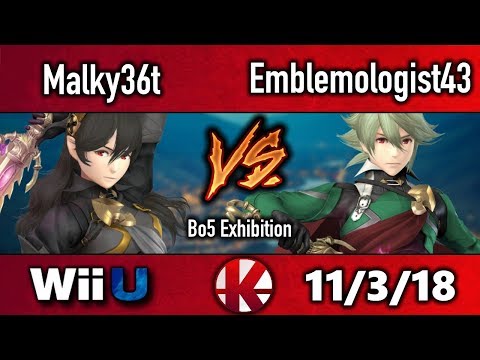 Malky36t (Corrin/Fox) vs Emblemologist43 (Various) - Bo5 Exhibition