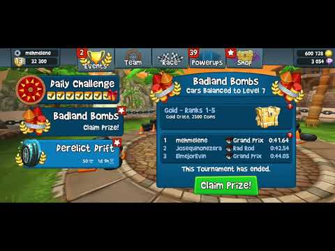 Wasteland special event | Badland Bombs | Highest Score | Hidden Pirate & Speedy Grand prix | BBR 2